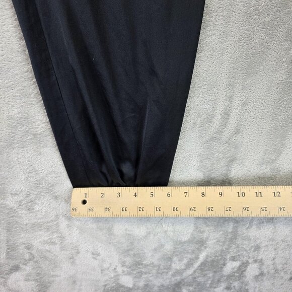 Victoria's Secret Jogger Pants Womens XS Black White Piping Heart Patch Lounge - Picture 7 of 13